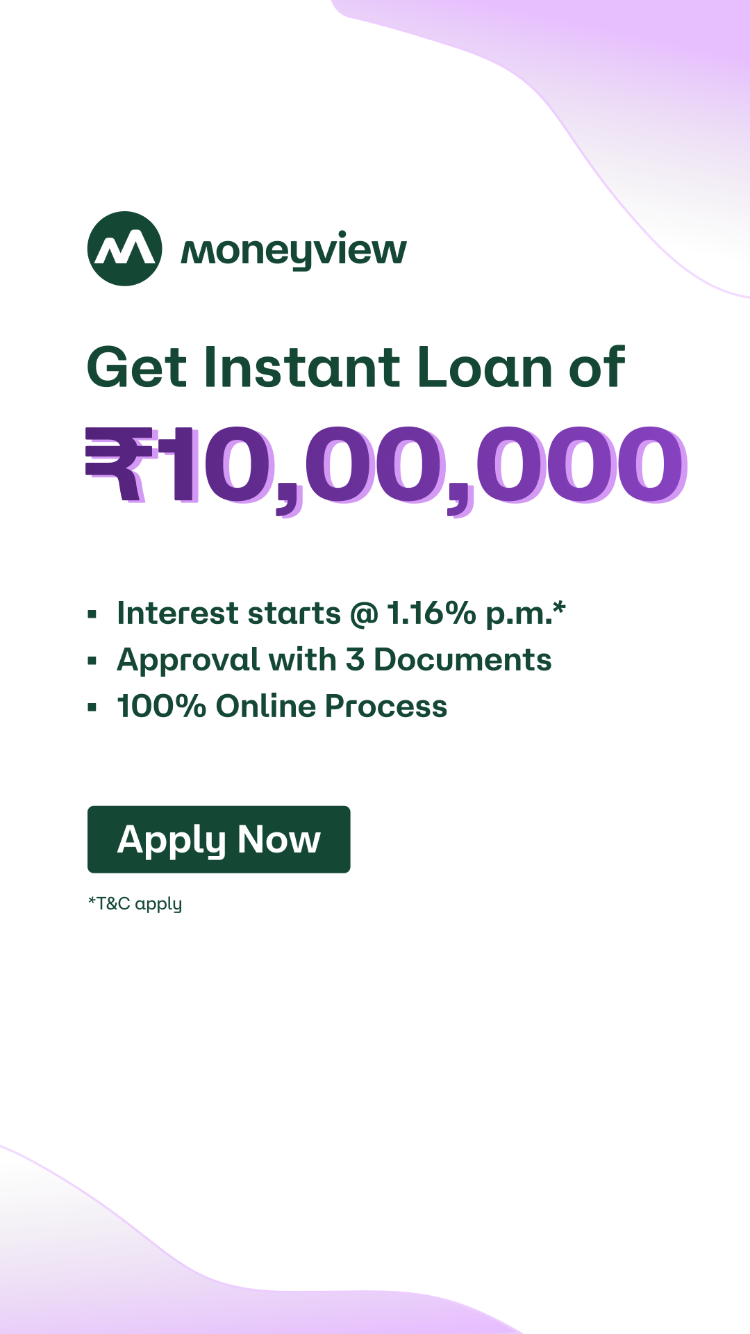 moneyview.in Facebook ad