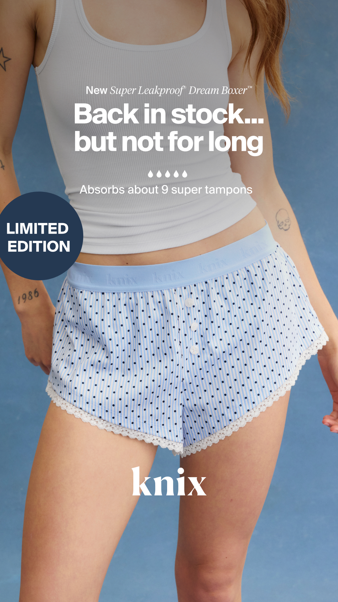 Knix Facebook ad