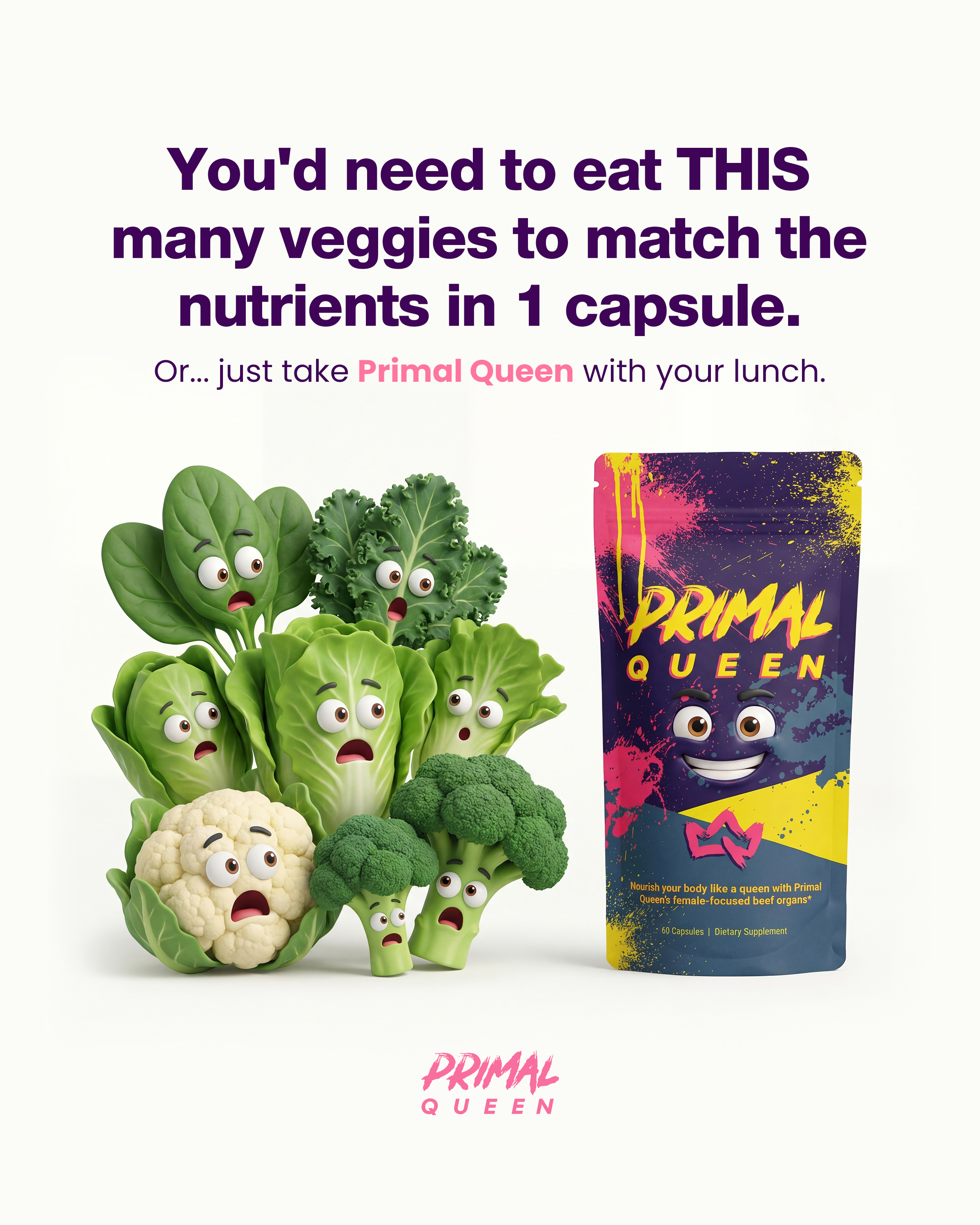 Primal Queen Facebook ad