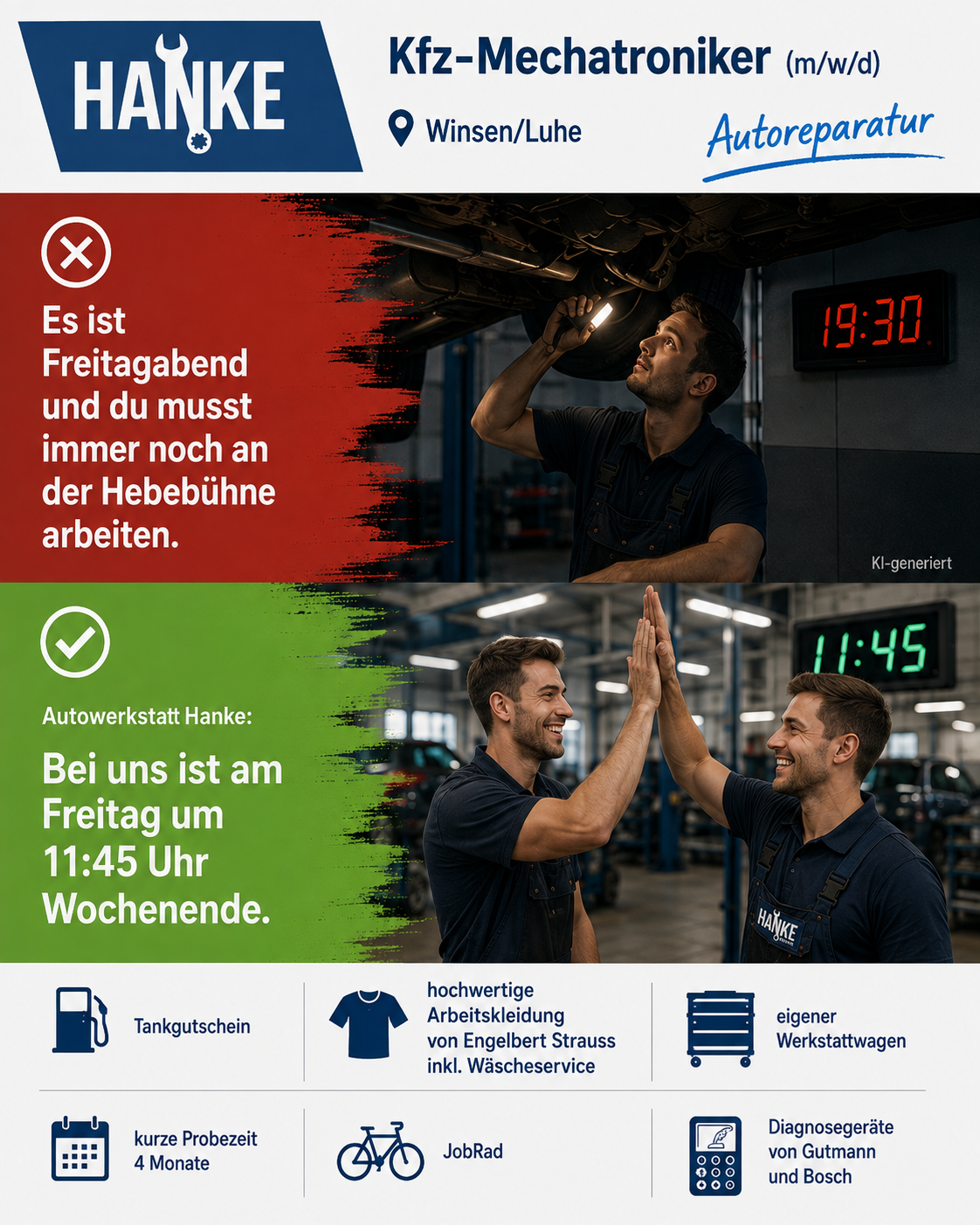 KMU Rekrutierung Facebook ad: 21423 Winsen (Luhe)