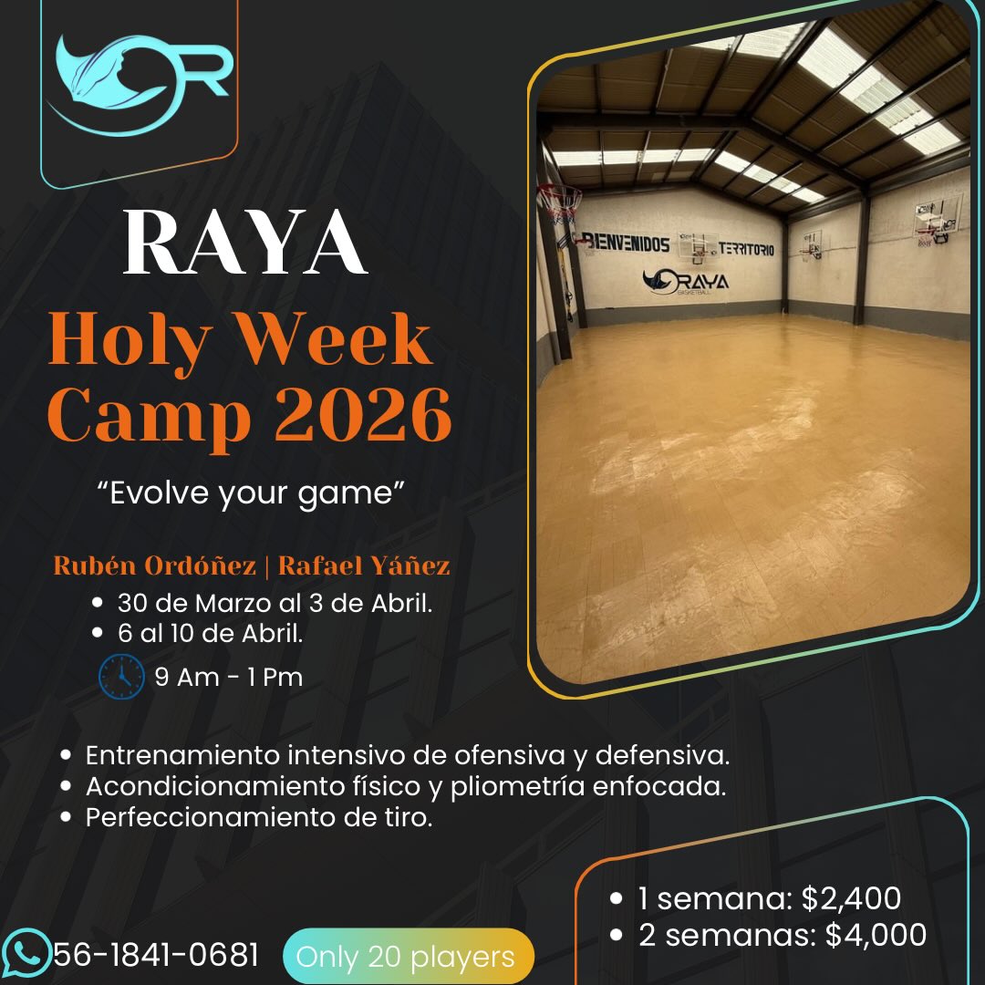 Raya Basketball CDMX Facebook ad