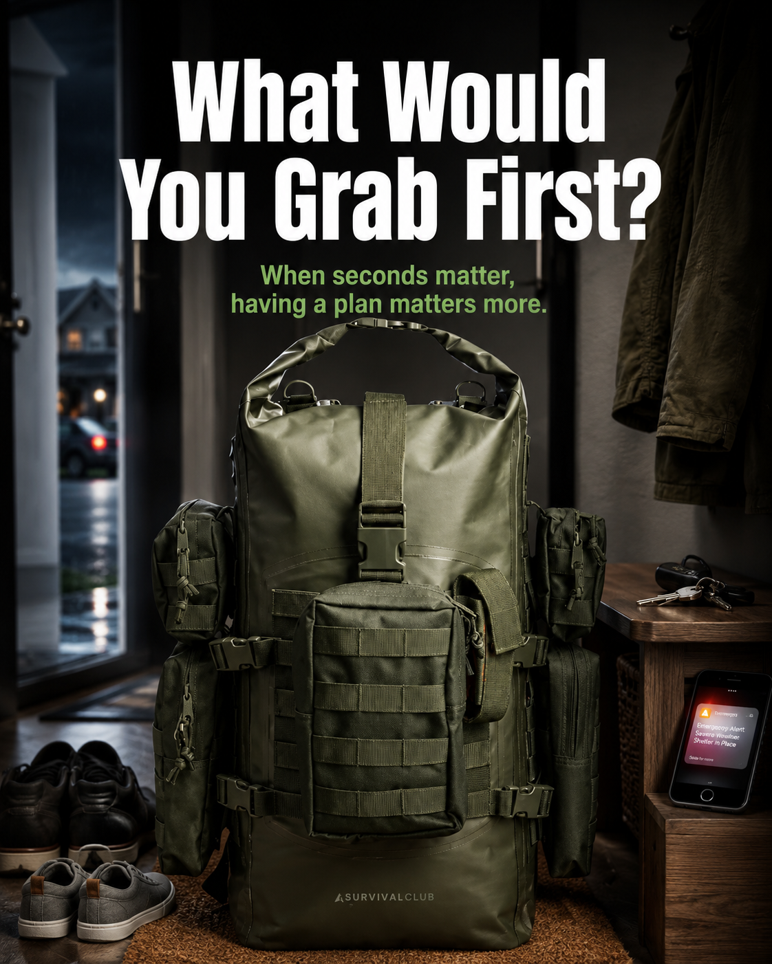 Survival Club Facebook ad