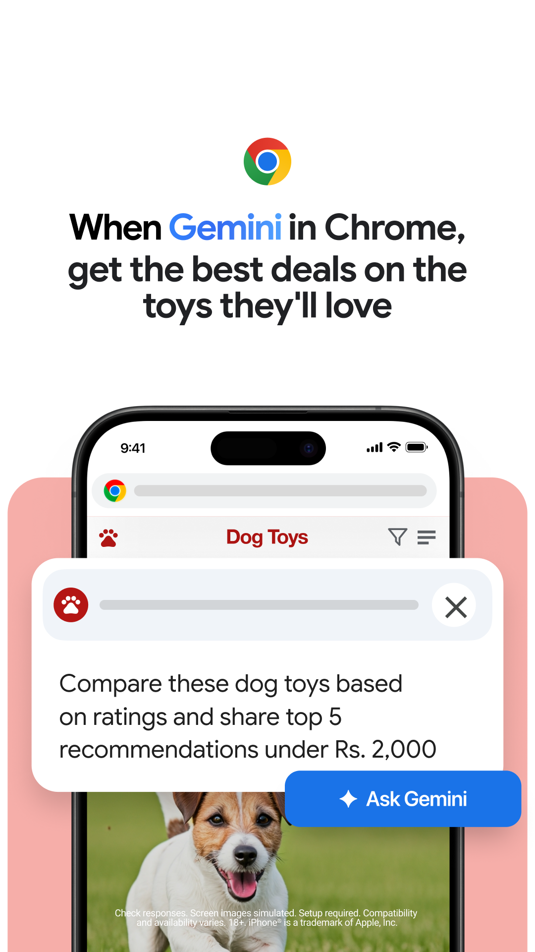 Google Facebook ad