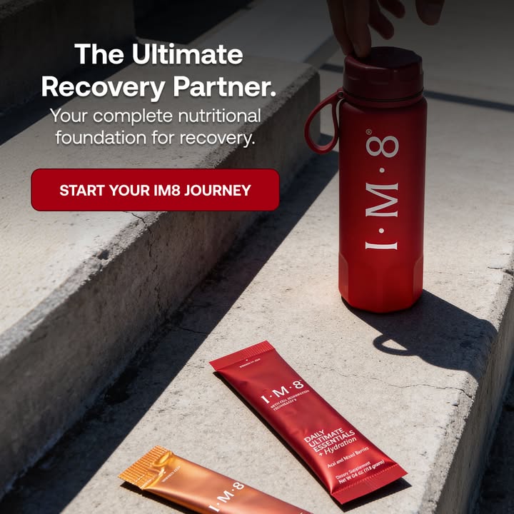 IM8 Global Facebook ad: The Beckham Stack: Nutrition Meets Longevity