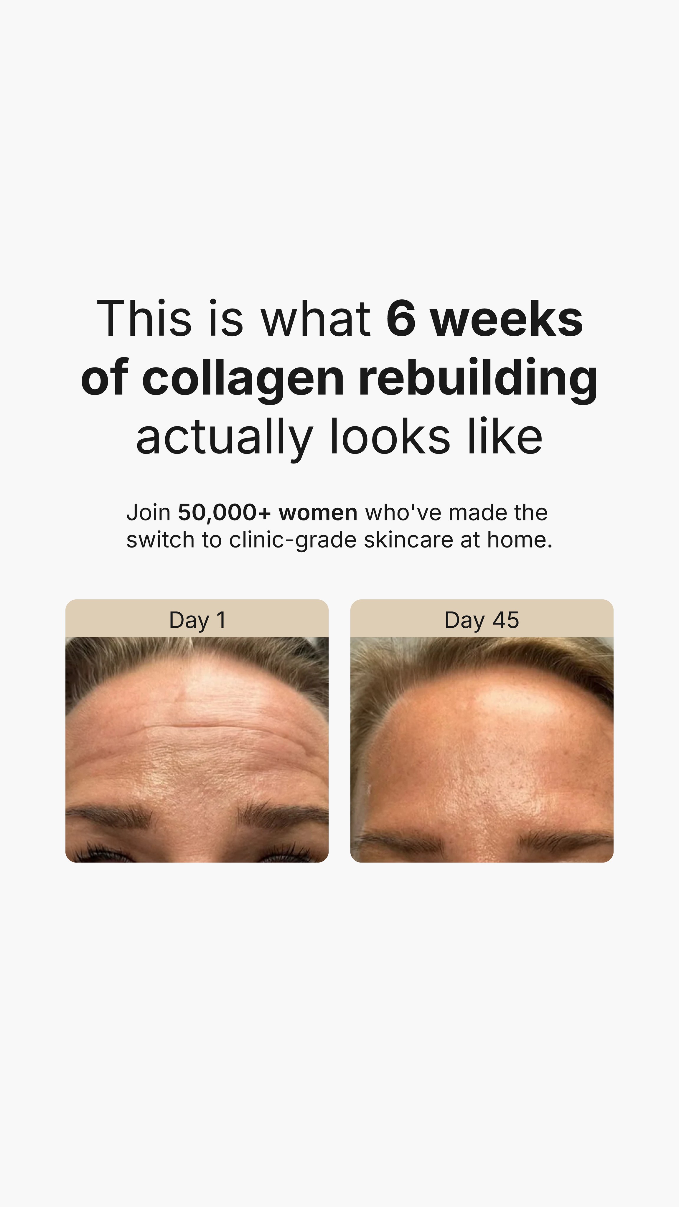 Veauty Facebook ad