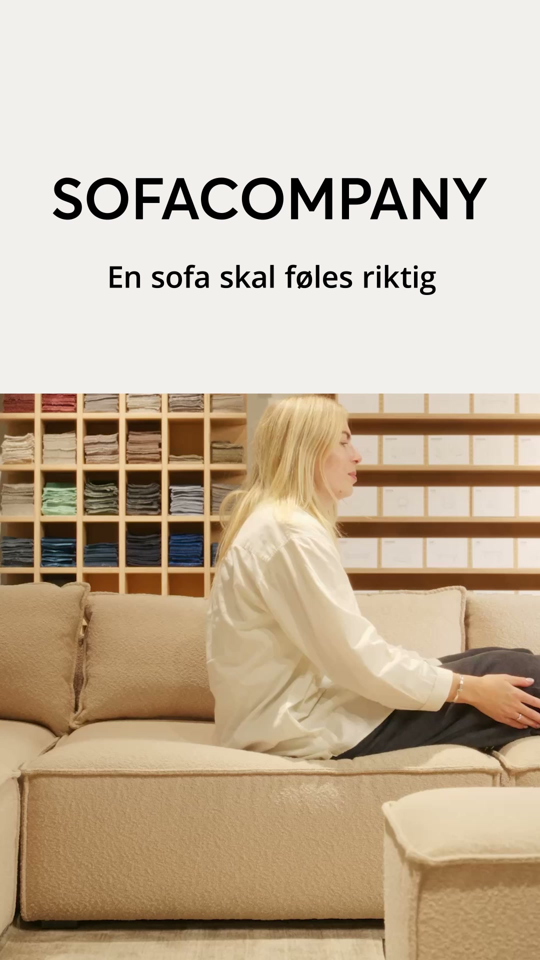 Sofacompany Facebook ad from Aug 21, 2026