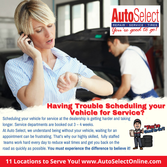 Auto Select Appleton North Facebook ad: Auto repair shop, complete automotive service, brakes, oil…