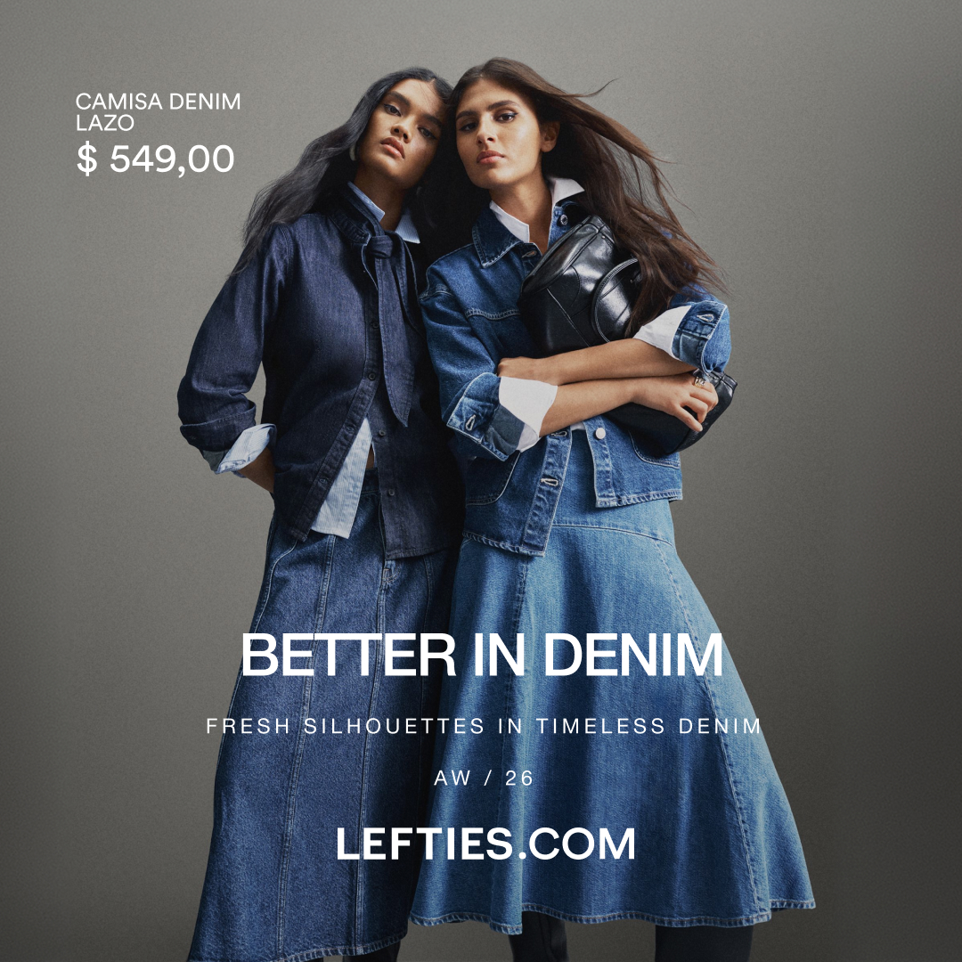 Lefties Facebook ad: BETTER IN DENIM