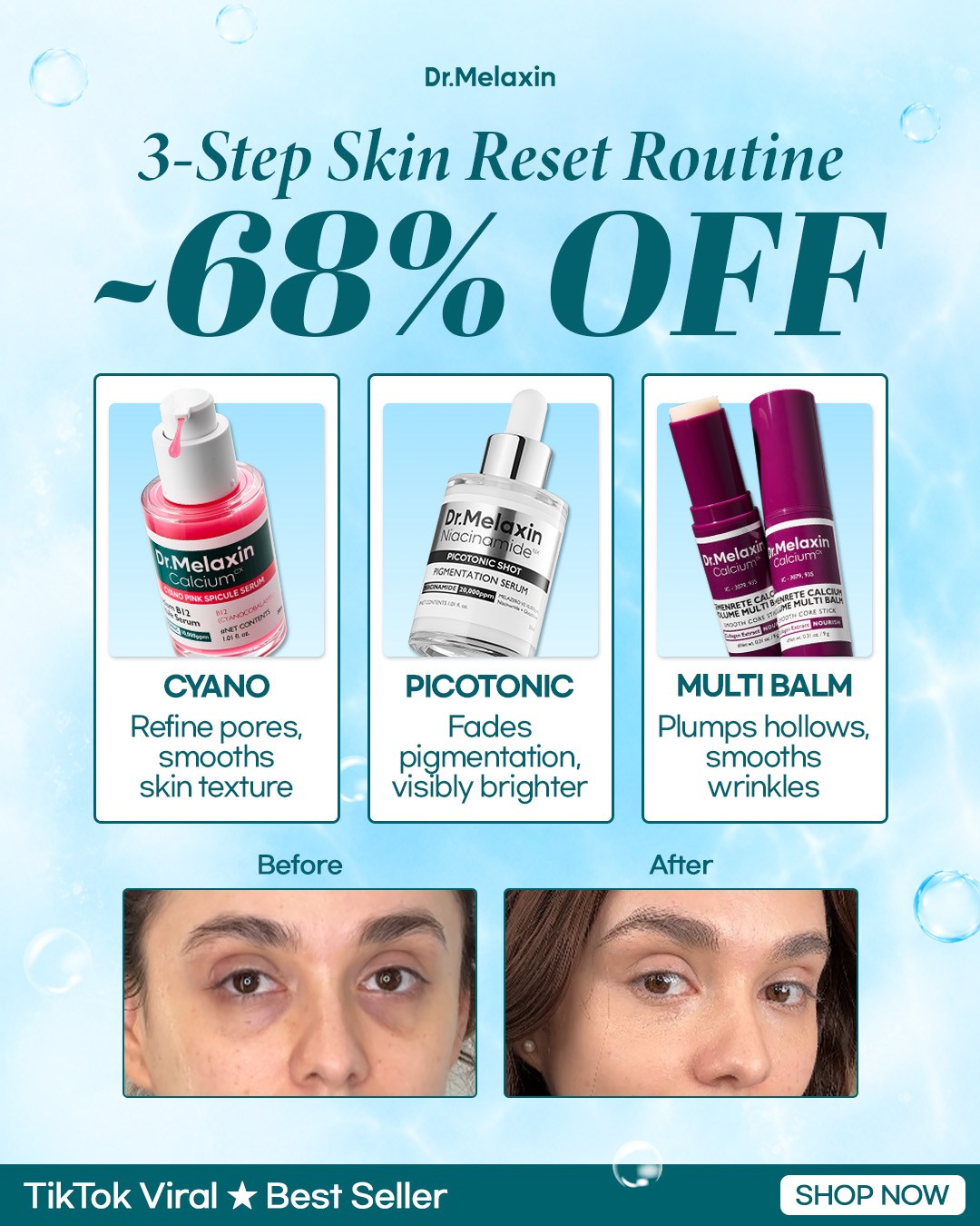 Dr.Melaxin UK Facebook ad