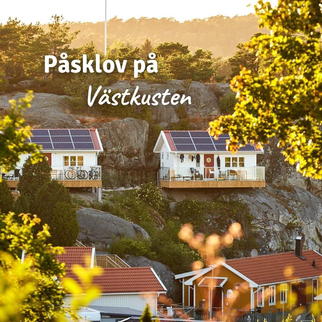 Lagunen Camping & Stugor Facebook ad: Påskeferie i Strömstad, full av eventyr & avslapning…