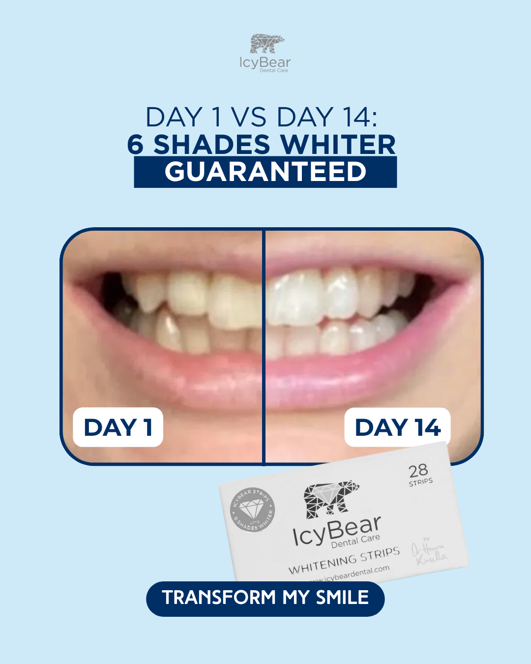 Icy Bear Dental Facebook ad