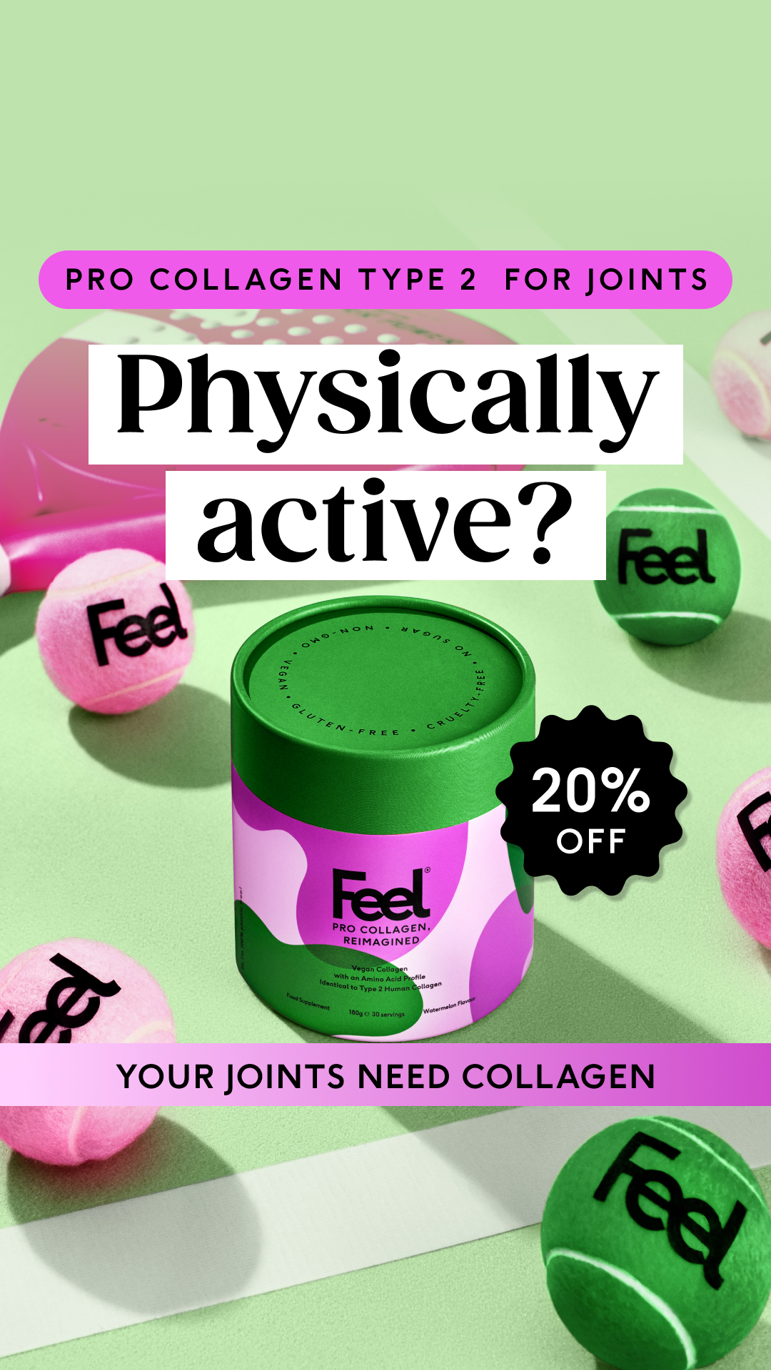 Feel Facebook ad
