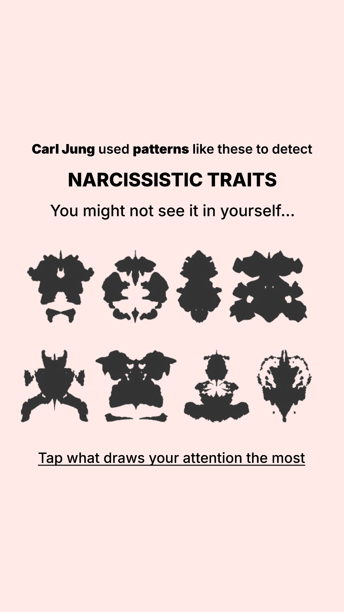 Personality Type Facebook ad