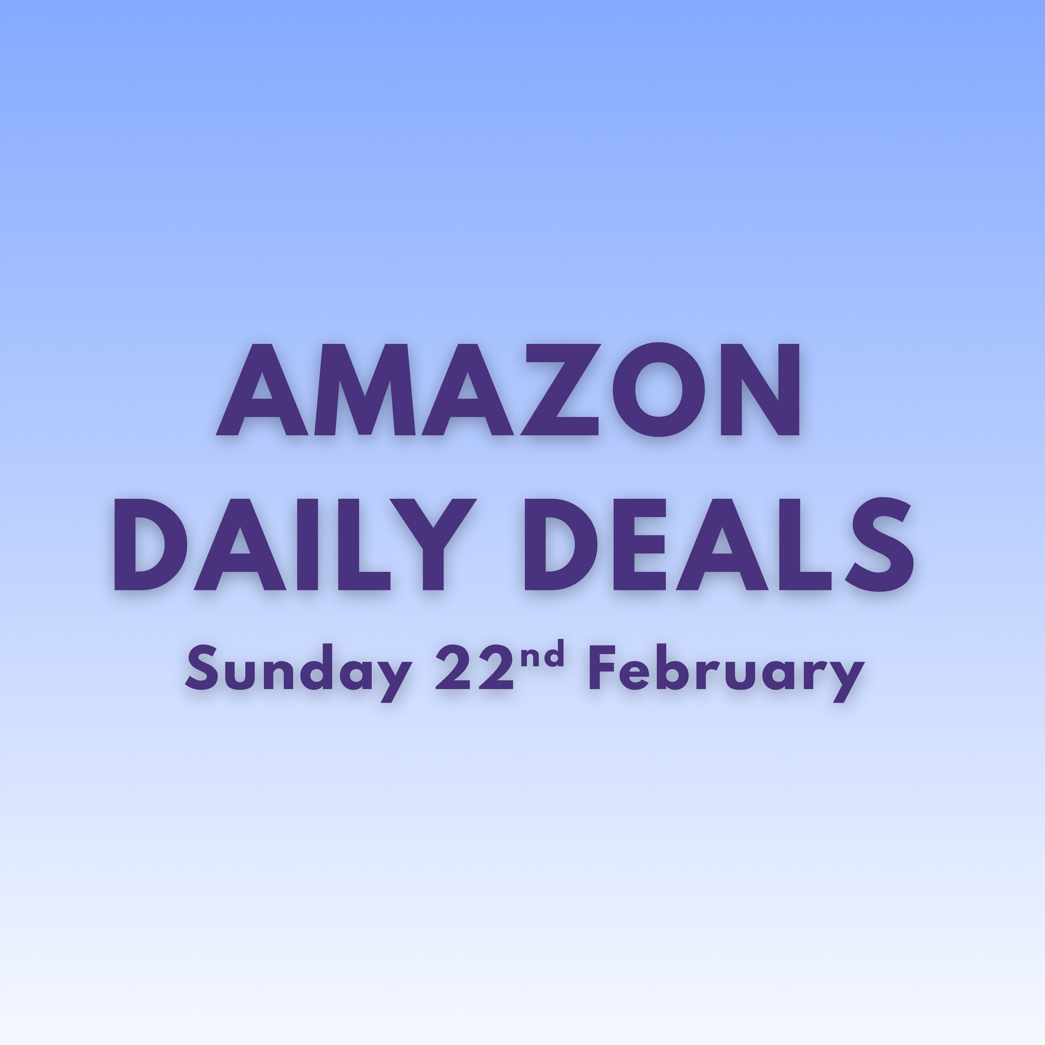 UK Deal Tracker Facebook ad: AD / DAILY DEALS WE LOVE from Amazon…