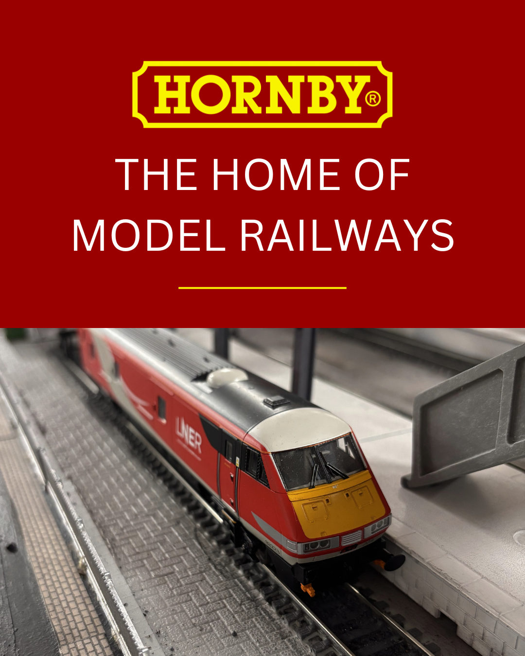 Hornby Model Railways Facebook ad: Discover Hornby