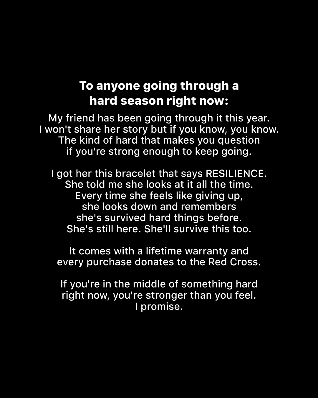 Life by Leanna Facebook ad: You've Survived Hard Things Before