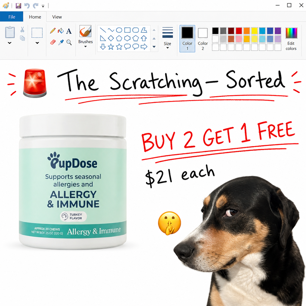 Proud Dog Parents Facebook ad: BUY 2 Get 1 FREE, Limited Time