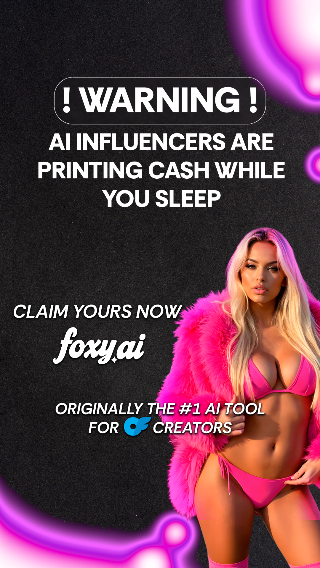 Foxy.ai Facebook ad