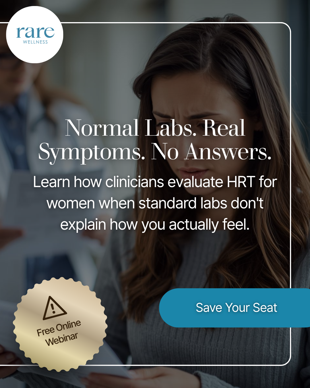 Rare Wellness Facebook ad: Done Accepting Fine as an Answer?