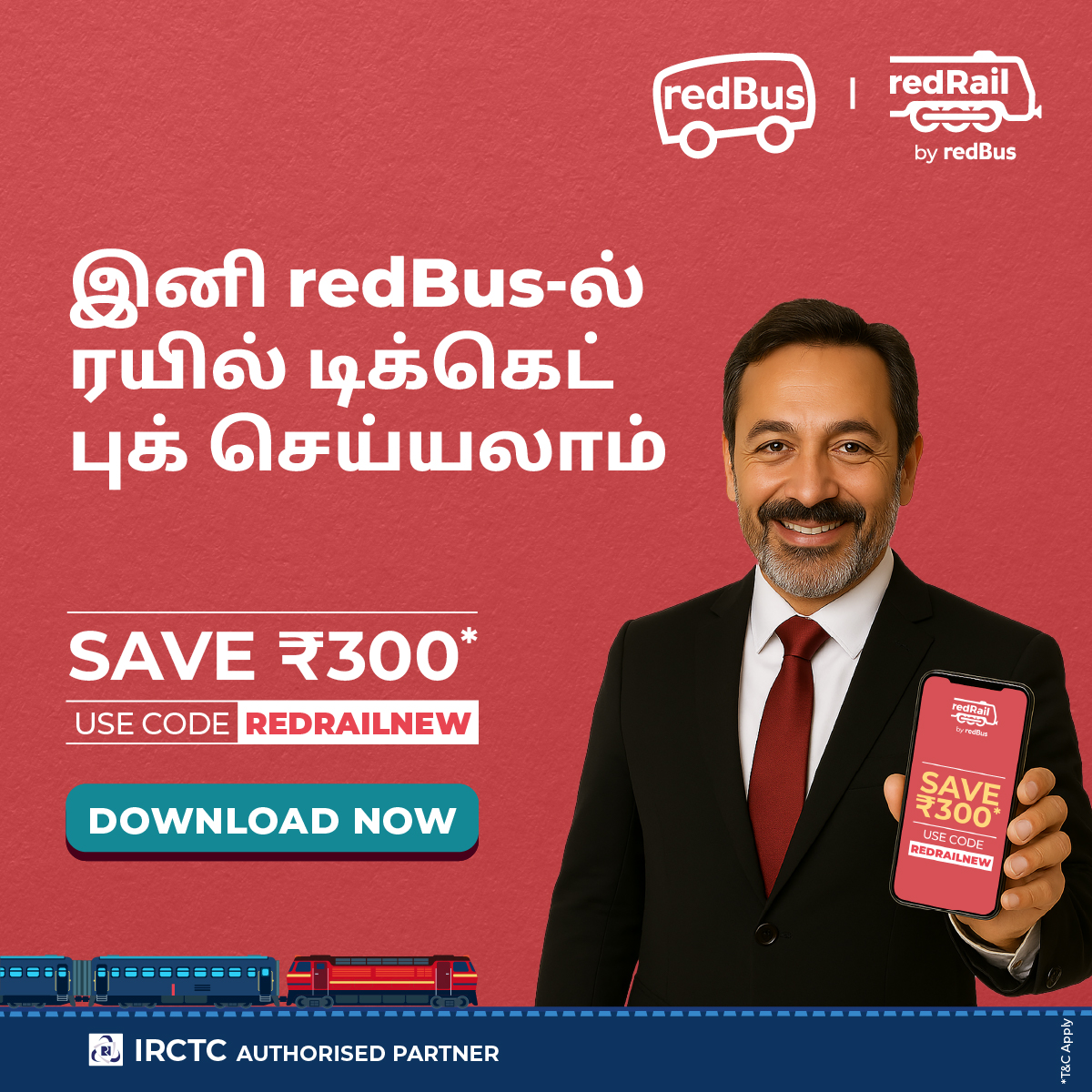 redBus Facebook ad