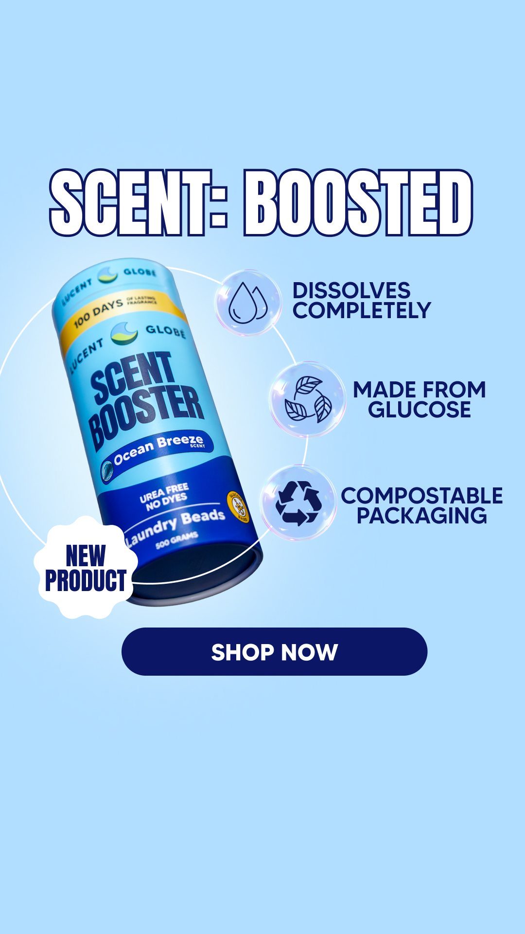 Lucent Globe Facebook ad
