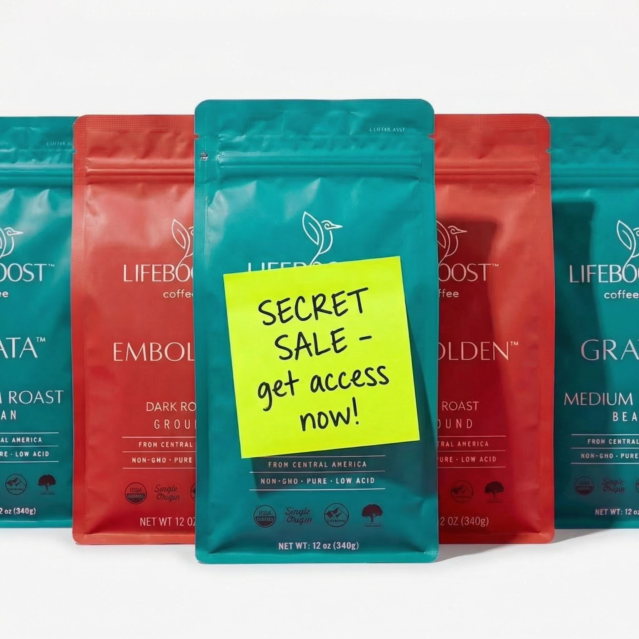 Lifeboost Coffee Facebook ad