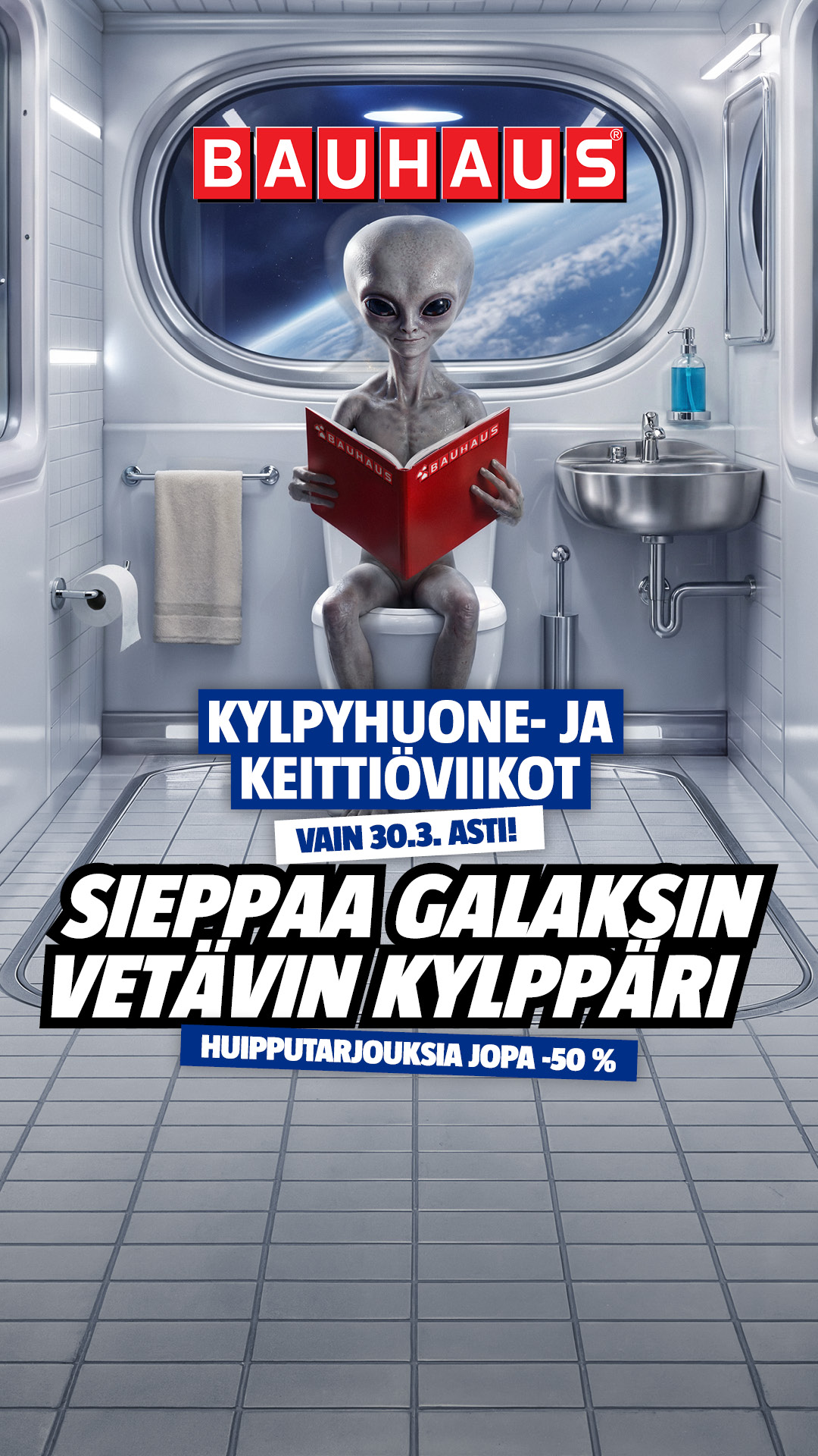BAUHAUS Suomi Facebook ad