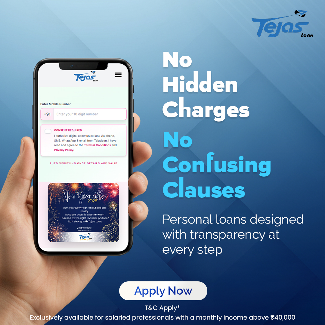 Tejas Loan Facebook ad: Instant Loans with Tejas Loan