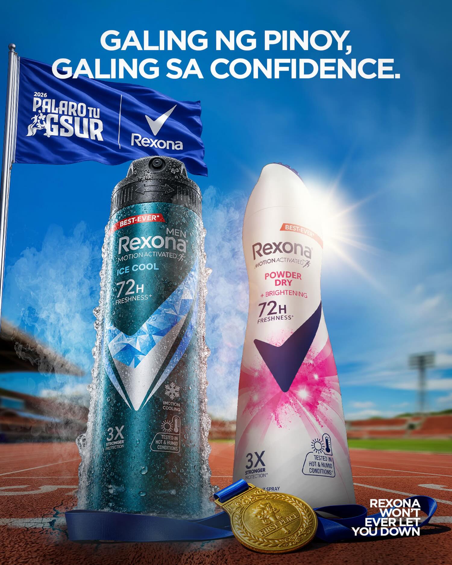 Rexona Facebook ad