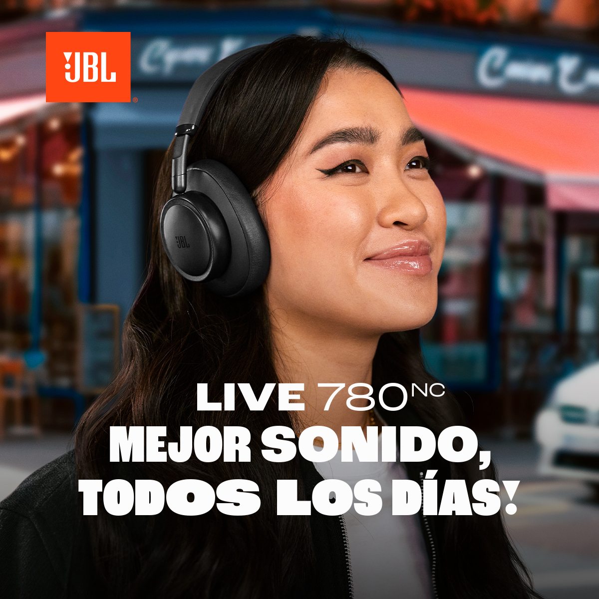 JBL Colombia Facebook ad: Sonido autentico JBL
