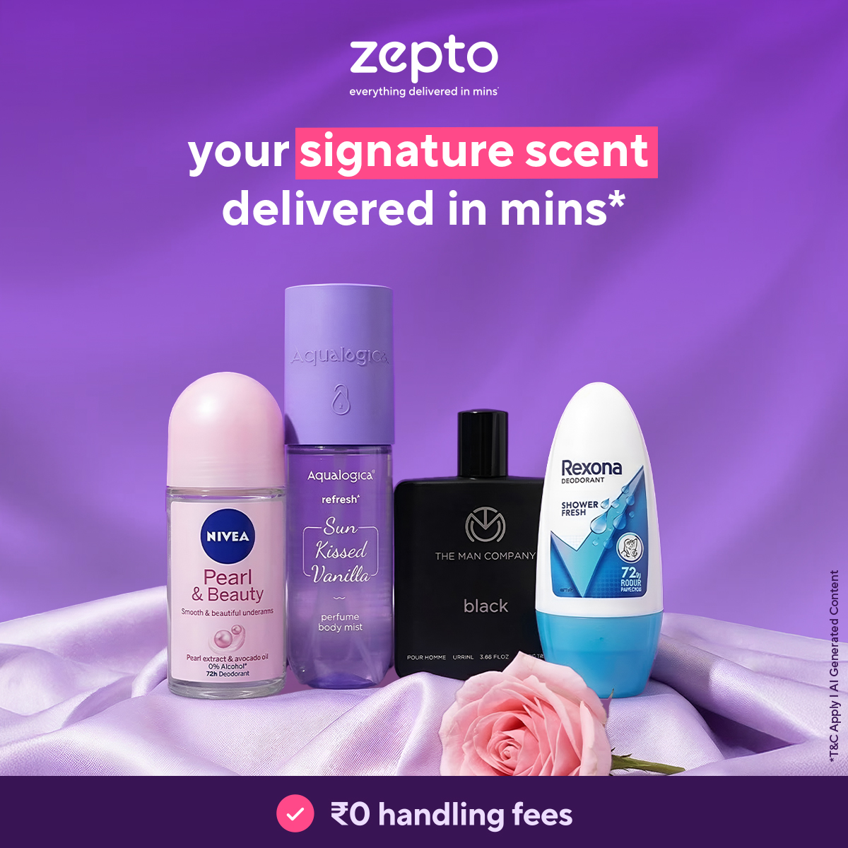 Zepto Facebook ad