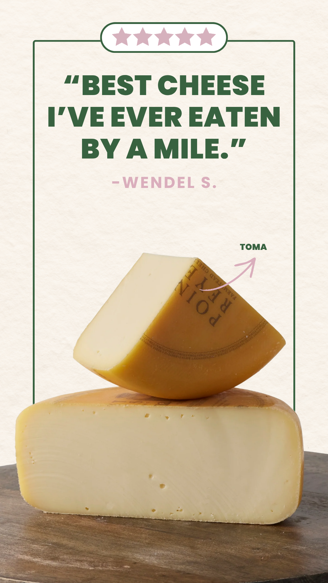 Point Reyes Farmstead Cheese Facebook ad