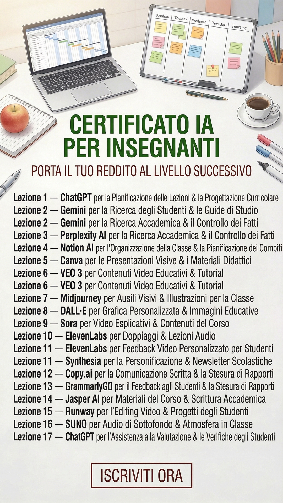Coursiv AI Mastery Facebook ad: Parti ora