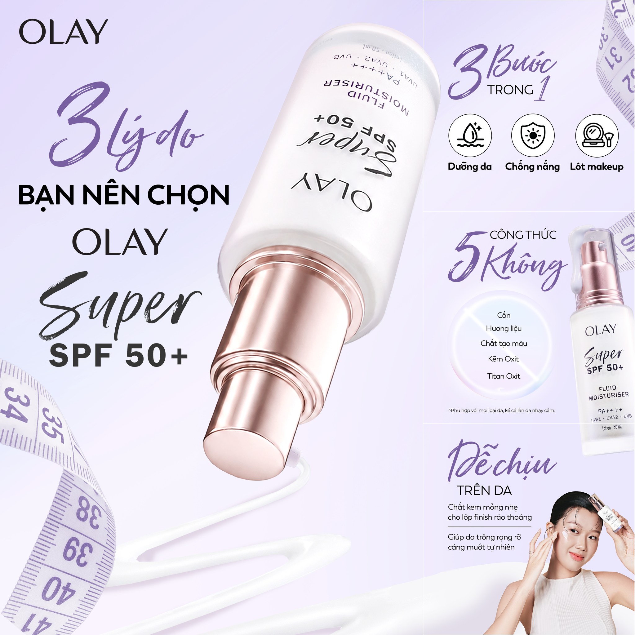 Olay Vietnam Facebook ad: TOP 3 LÝ DO KEM DƯỠNG SÁNG DA…