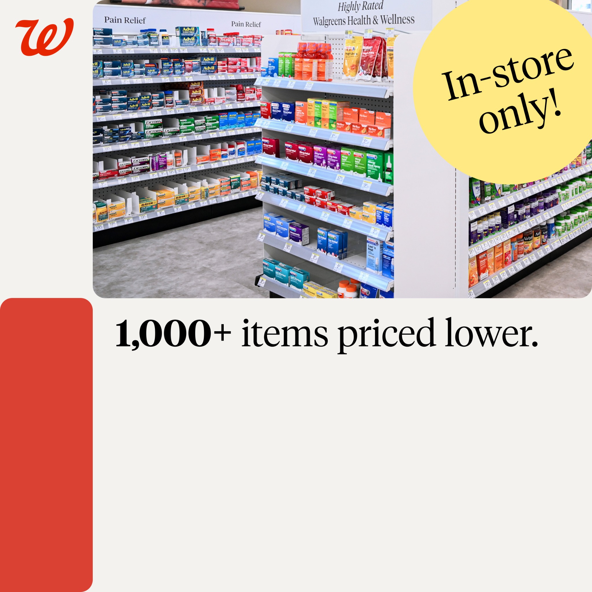 Walgreens Facebook ad