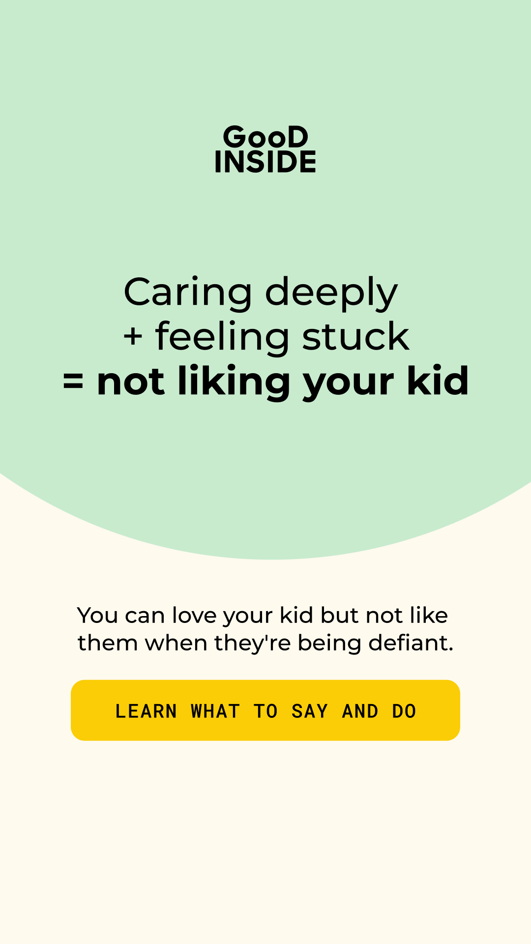 Dr. Becky at Good Inside Facebook ad