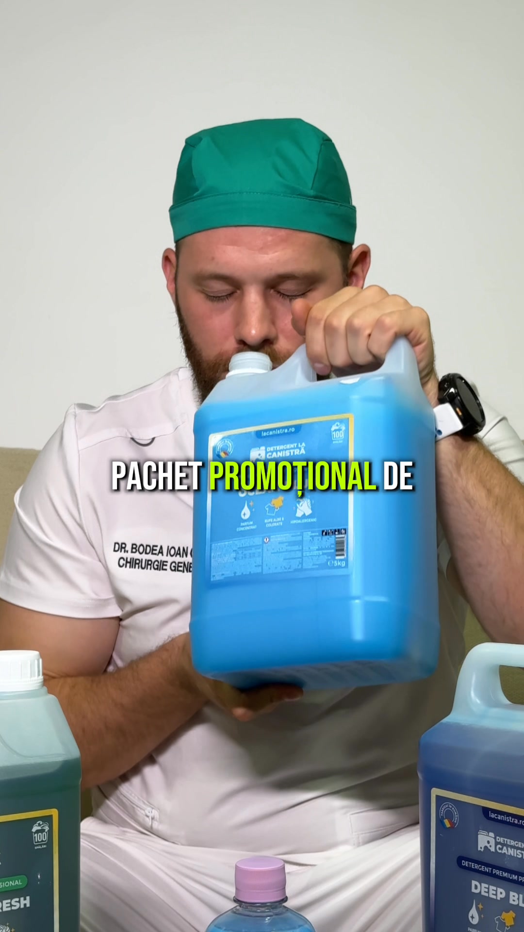 LaCanistra.ro Facebook ad: Detergentul preferat al românilor