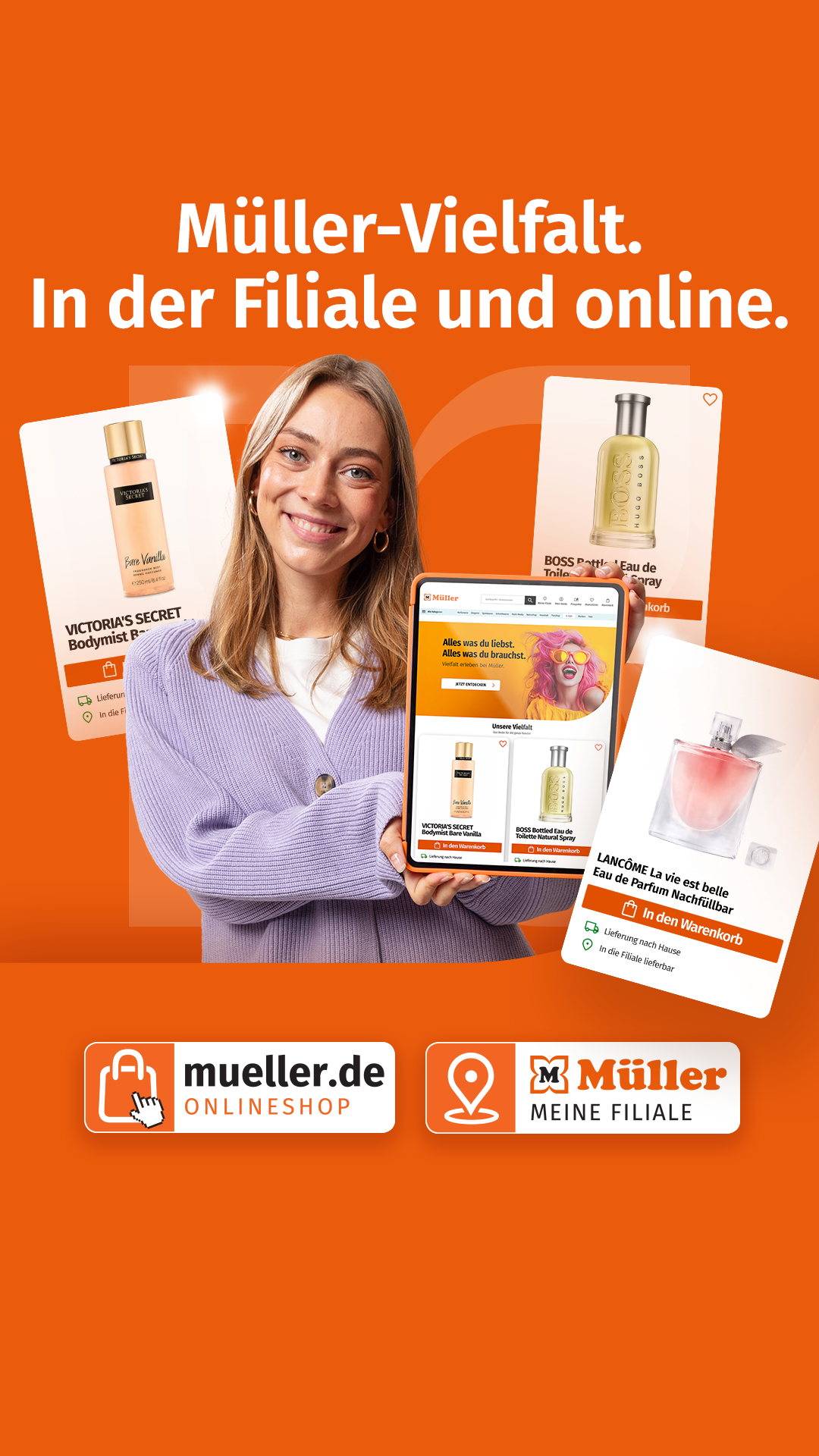 Müller Deutschland Facebook ad