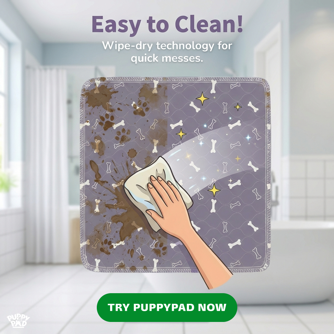 PuppyPad Facebook ad
