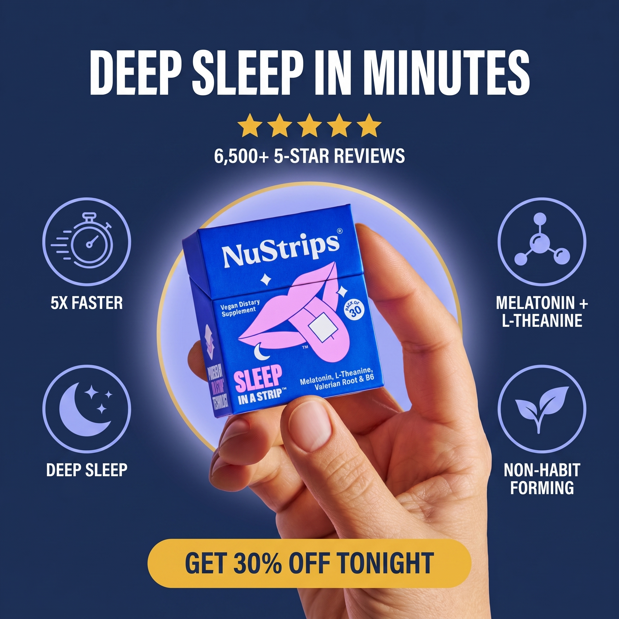 NuStrips Facebook ad