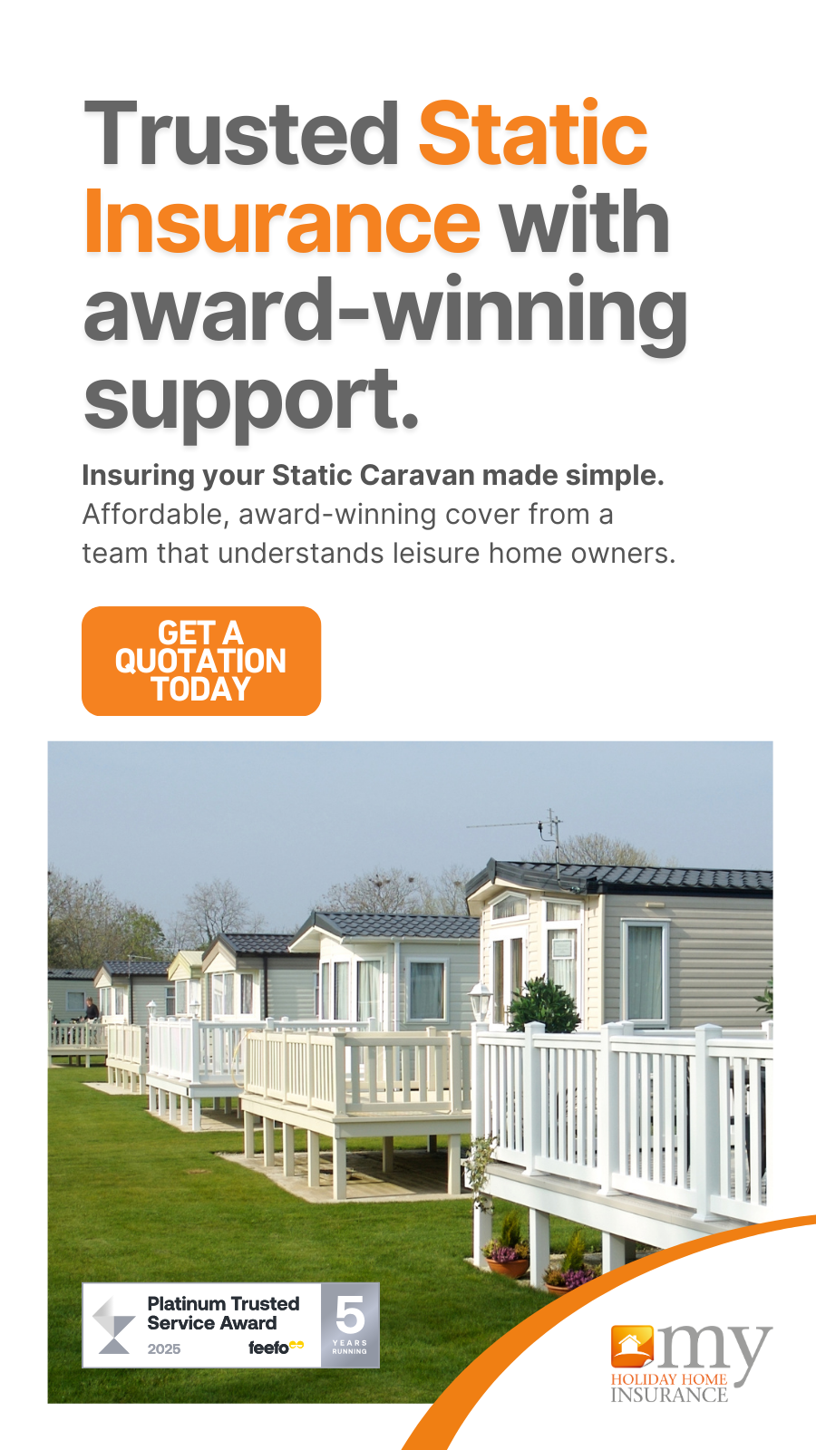 My Holiday Home Insurance Facebook ad from Feb 28, 2026