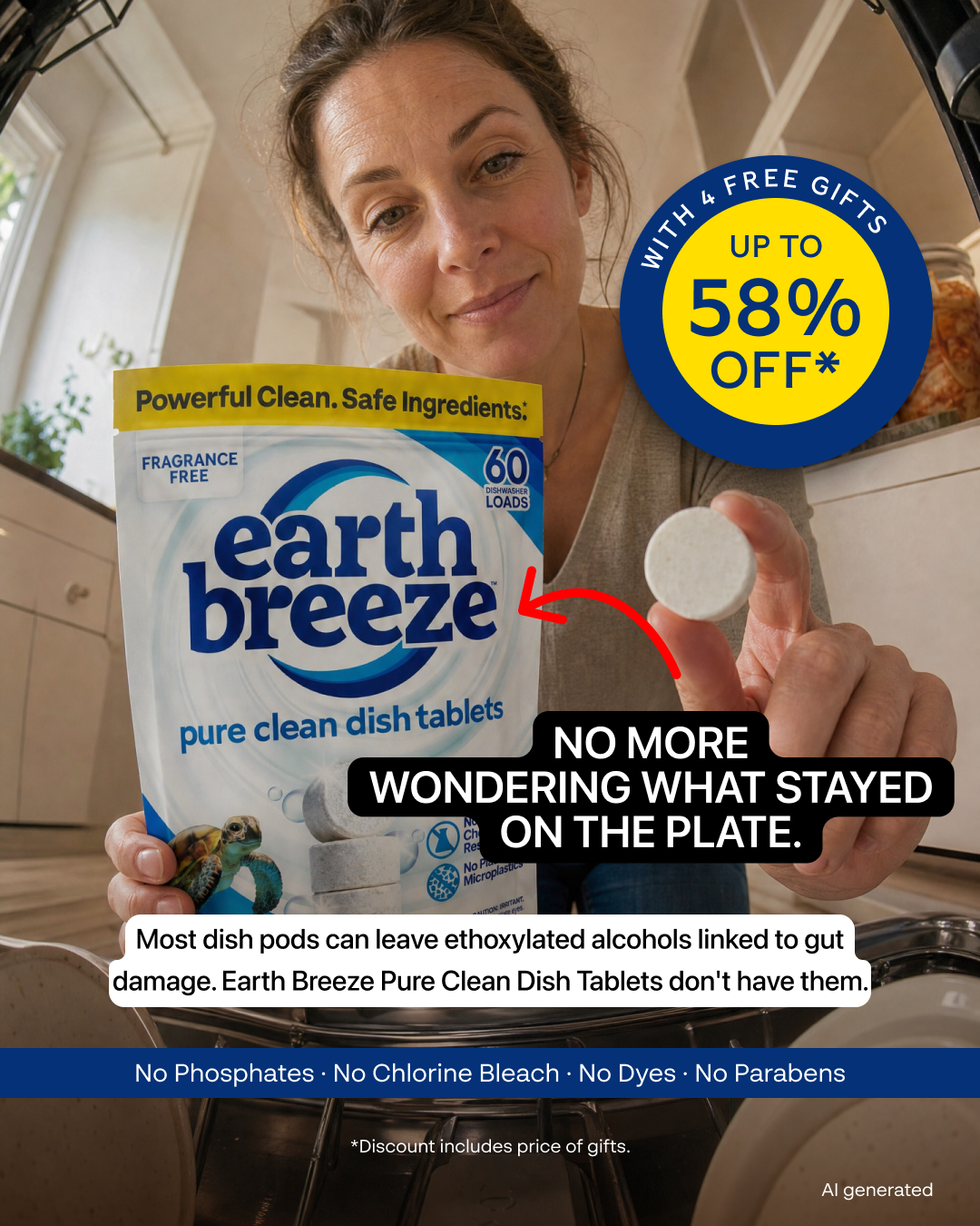 Earth Breeze Facebook ad