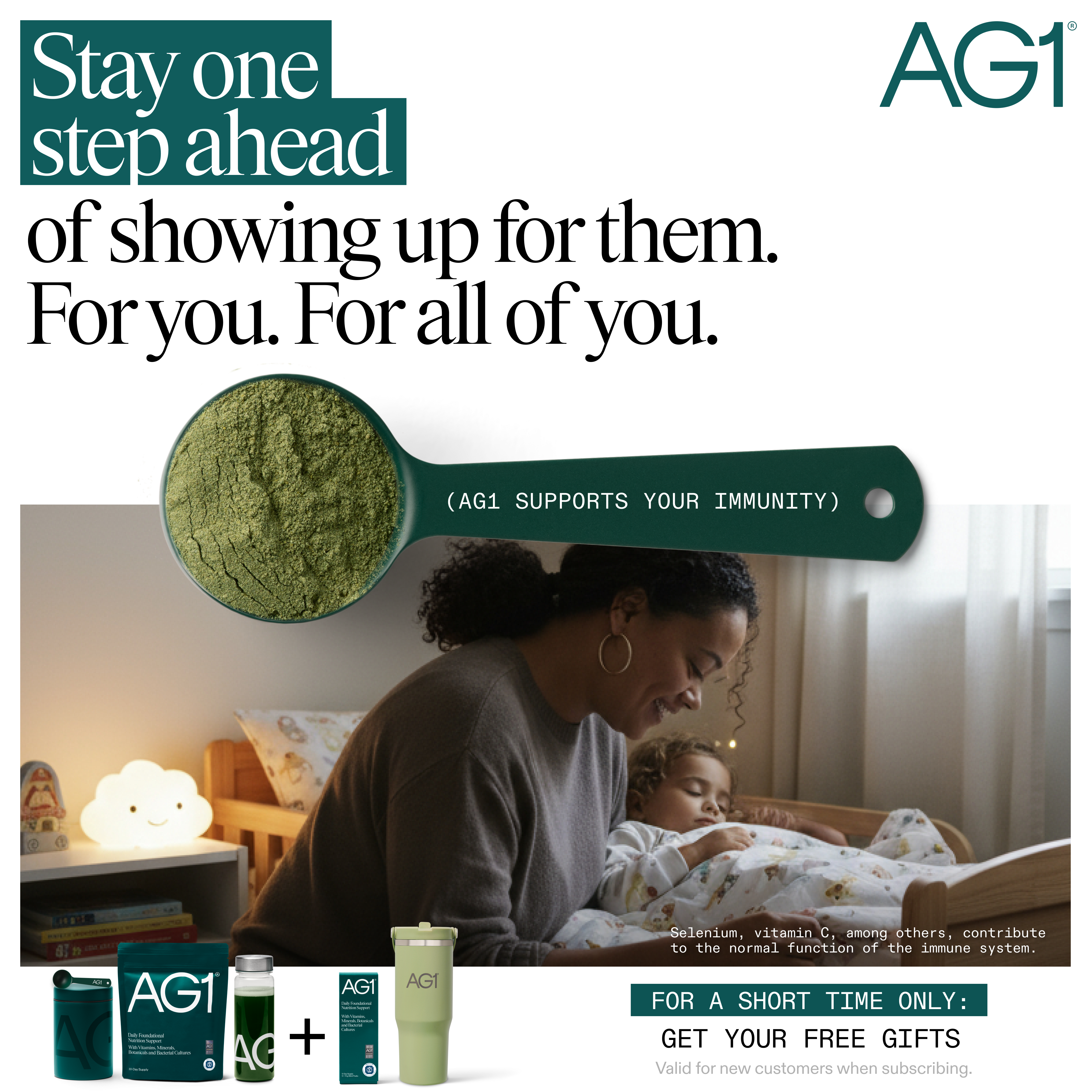 AG1 by Athletic Greens Facebook ad