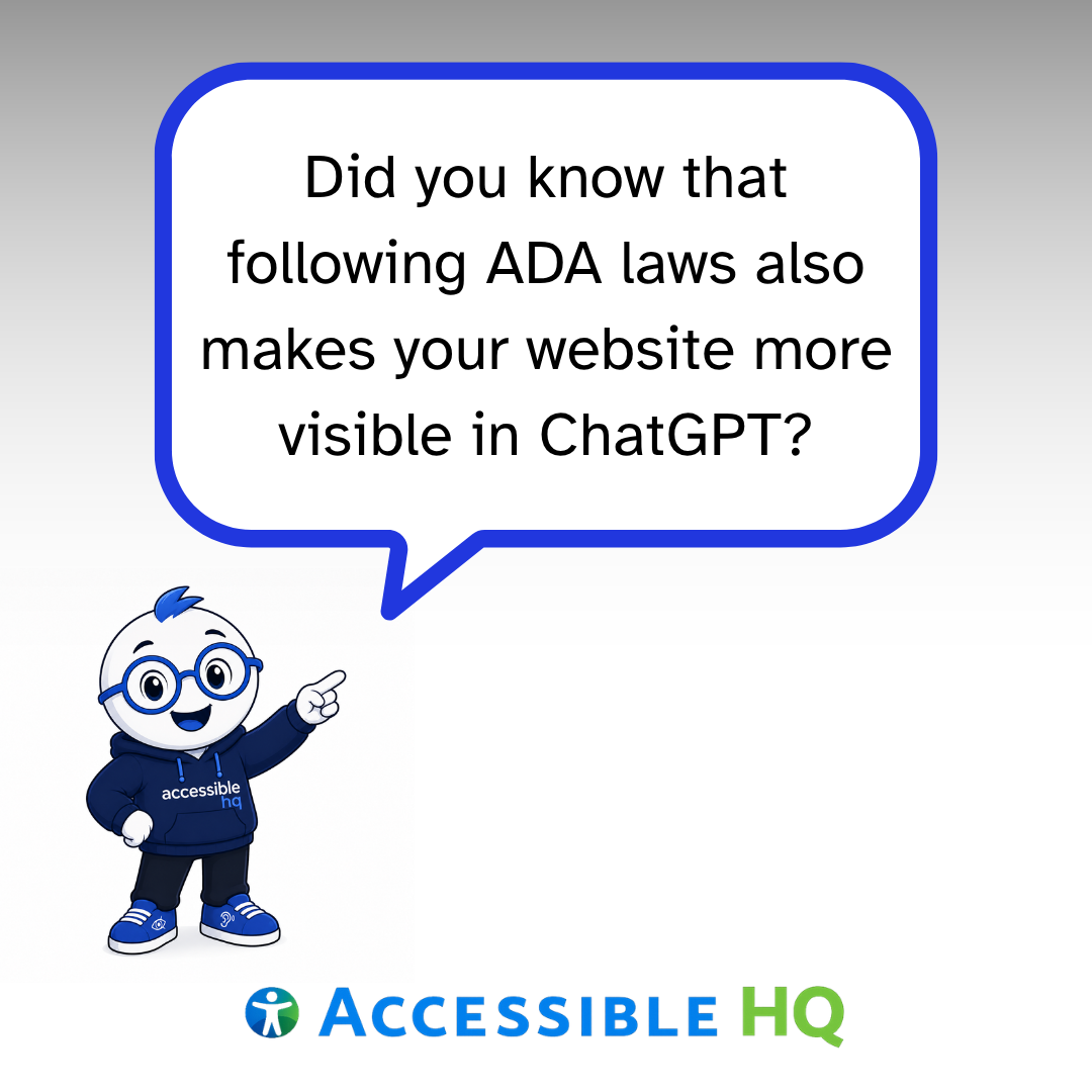 Accessible HQ Facebook ad