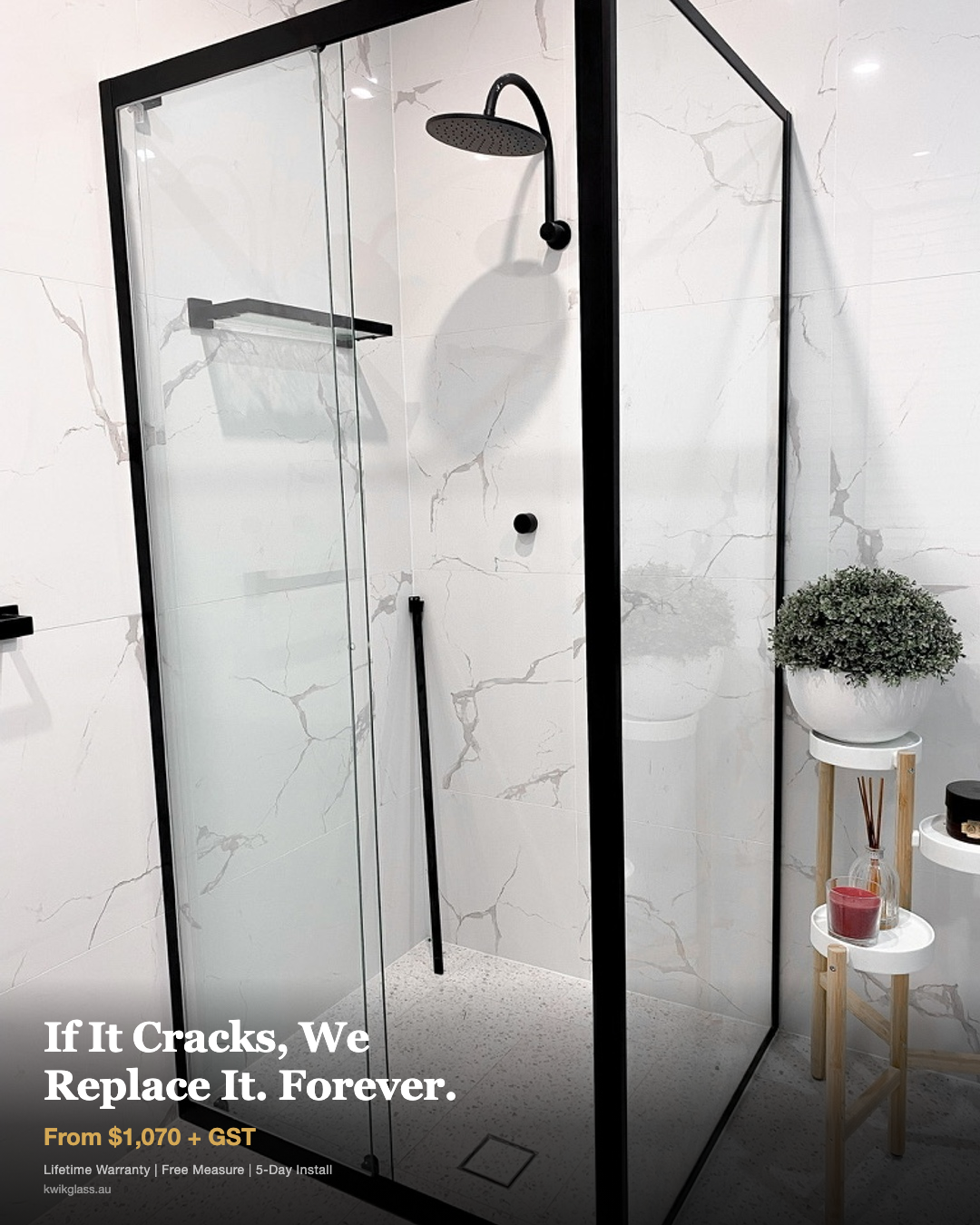 Kwikglass Facebook ad