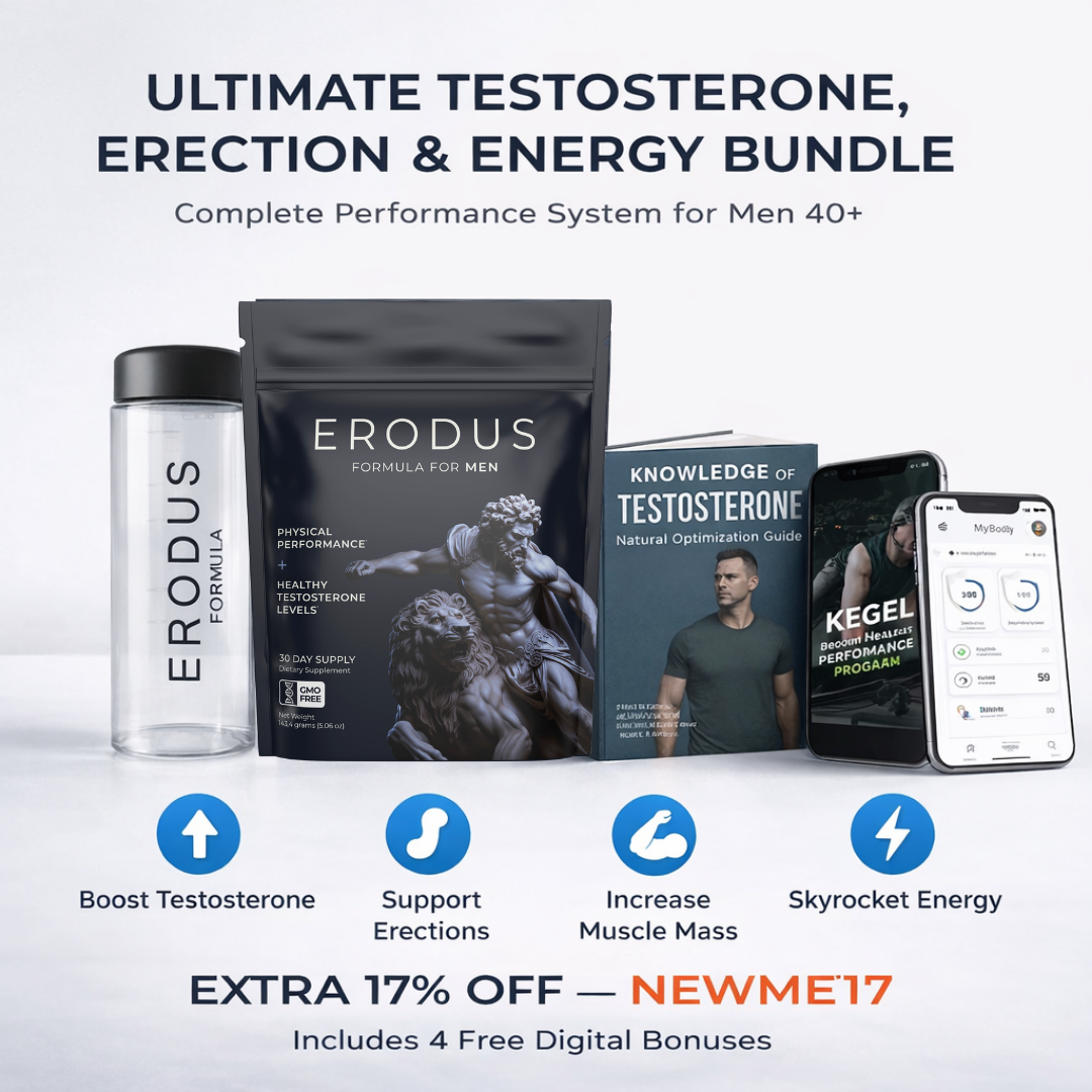 Erodus Formula For Men Facebook ad