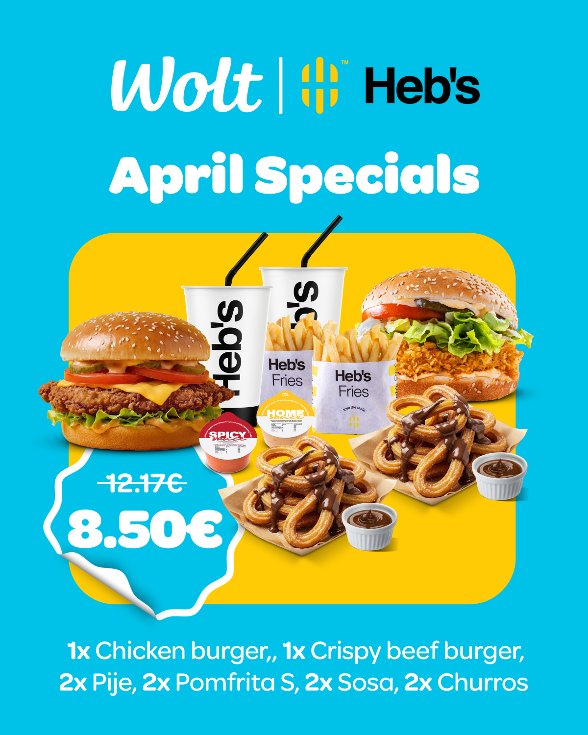Wolt Kosovo  Facebook ad