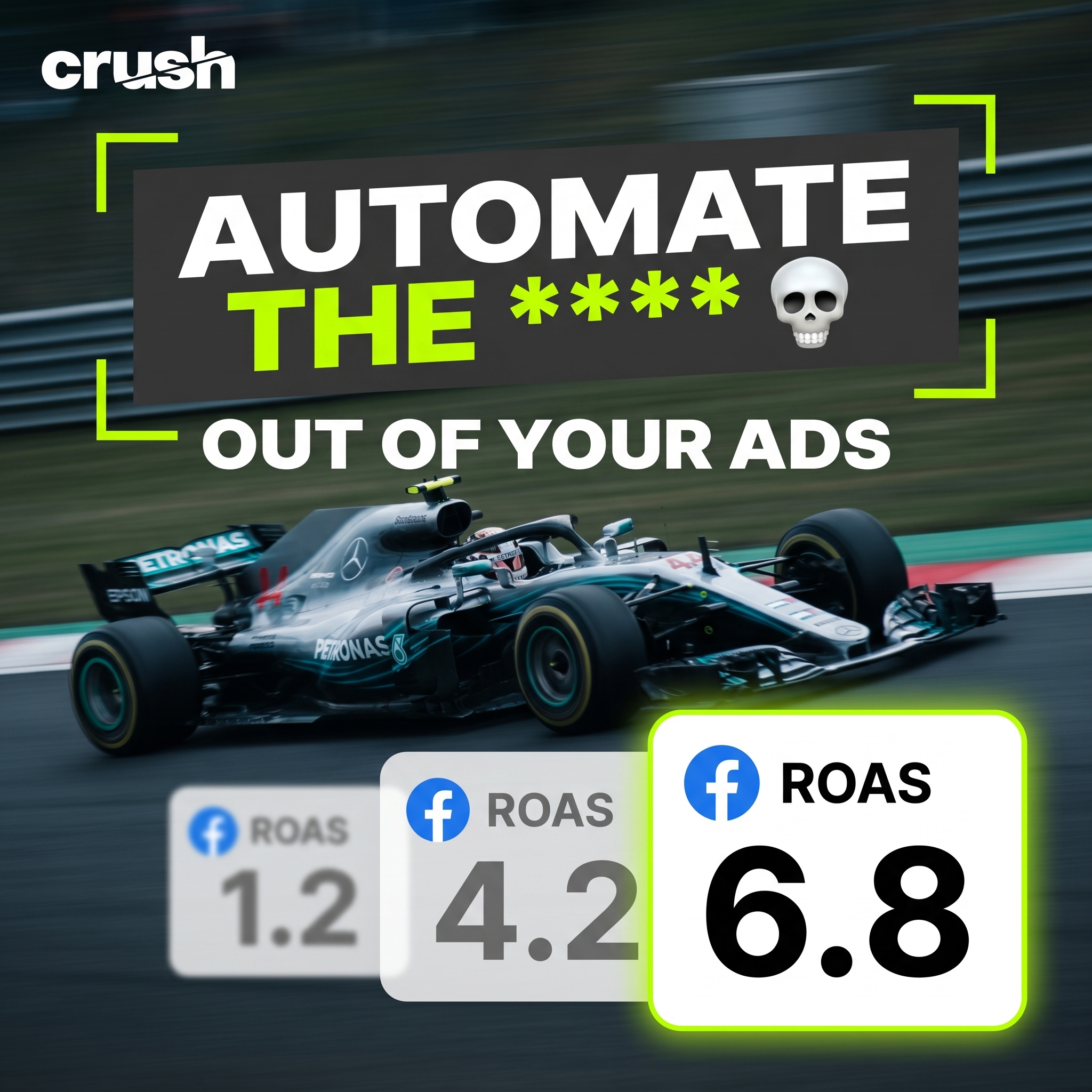 trycrush.ai Facebook ad