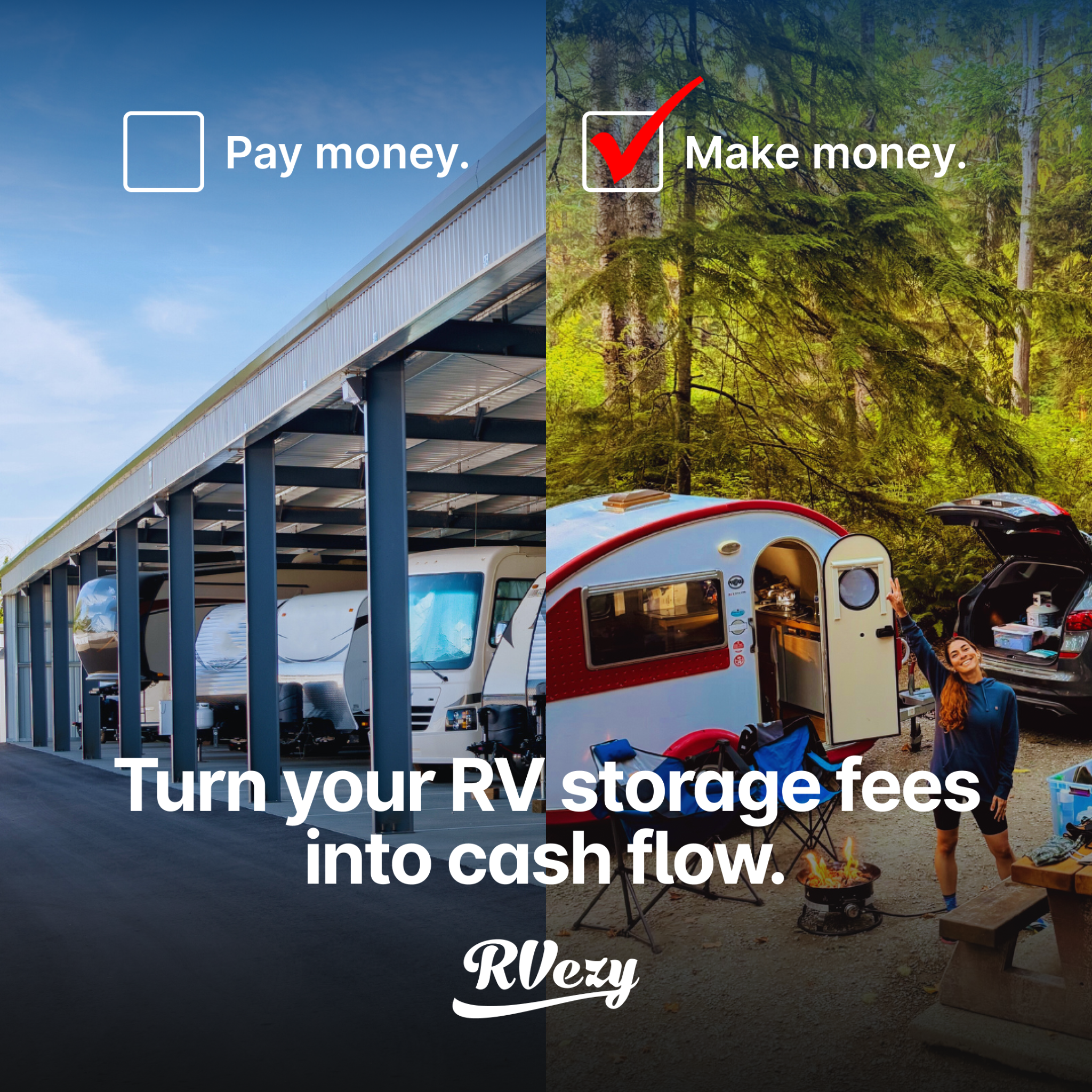 RVezy Facebook ad