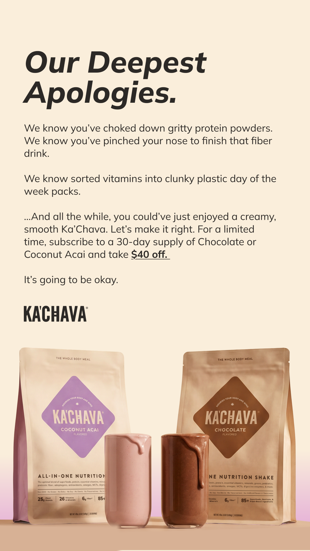 Ka'Chava Facebook ad